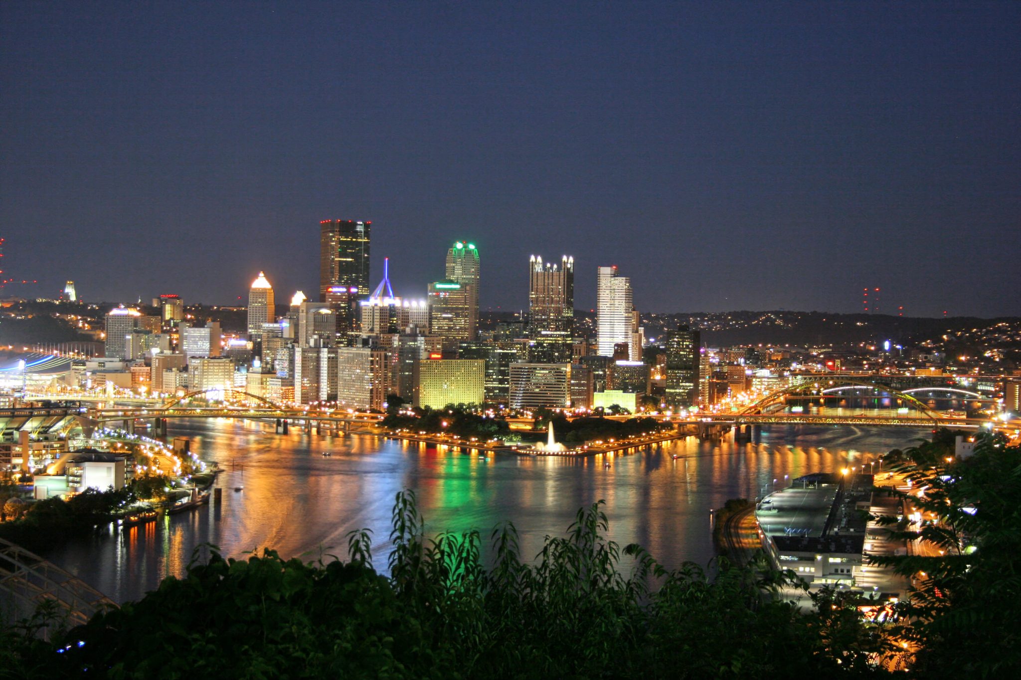 Skyline view of Pittsburgh, Pennsylvania