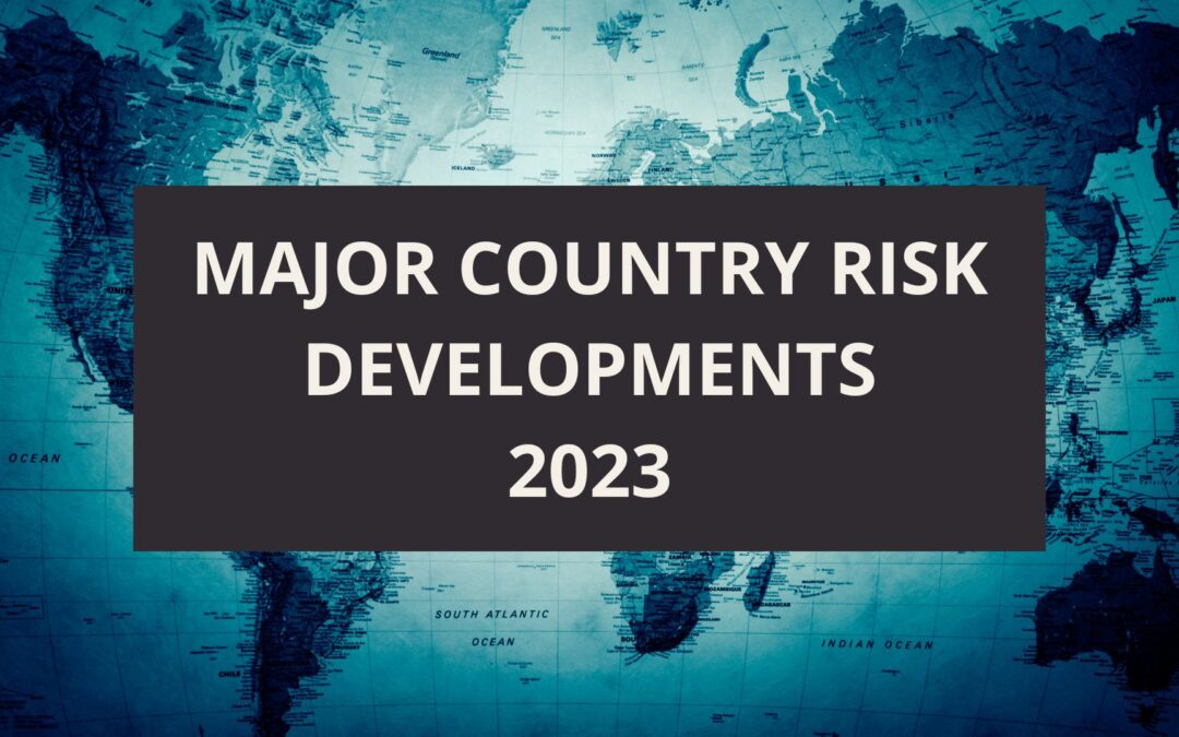Major Country Risk Developments January 2023
